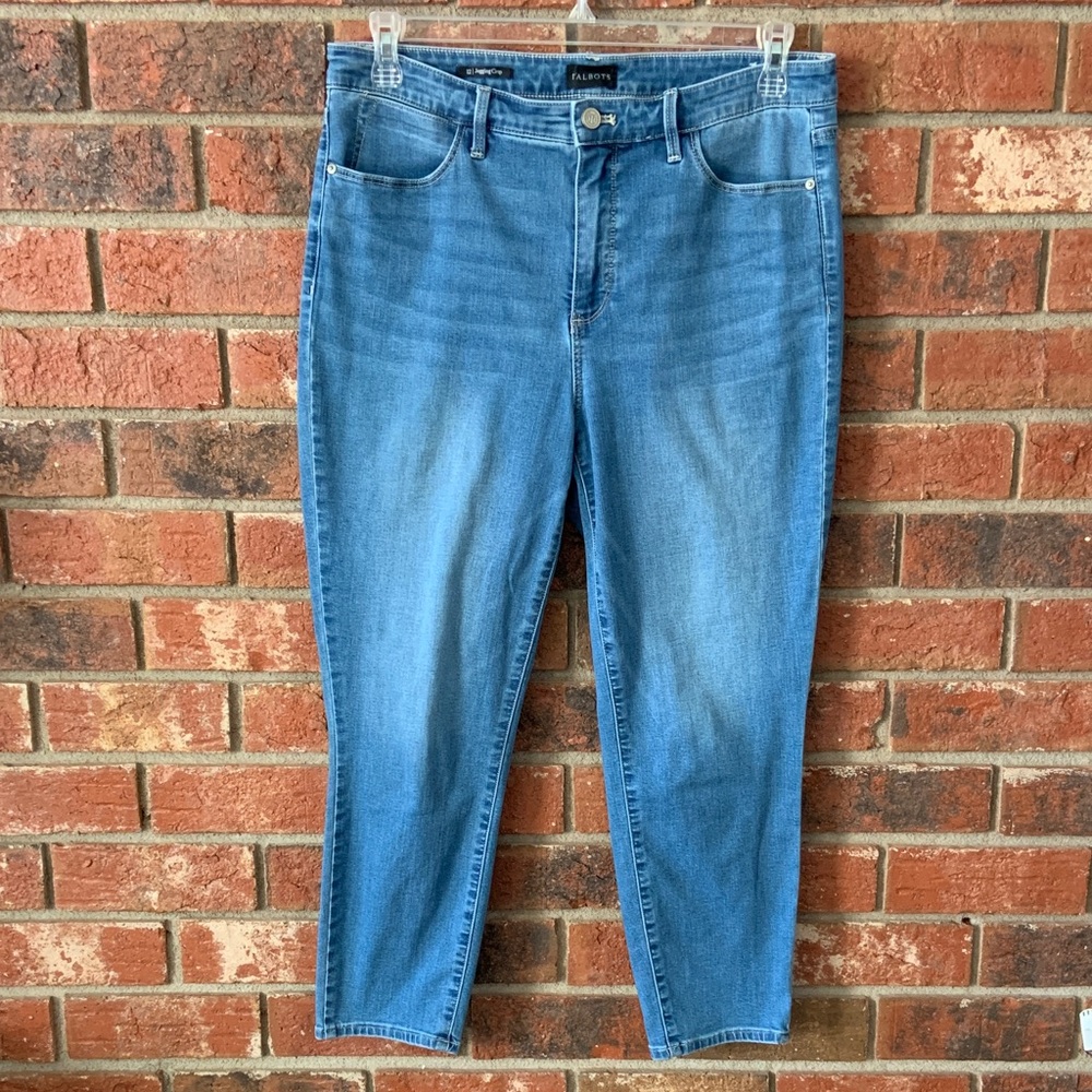 Talbots Light Blue Jegging Crop Ankle Jeans